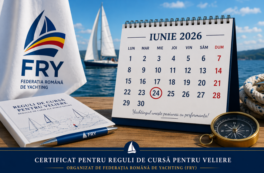 Examen pentru Certificatul de Reguli de cursă pentru veliere